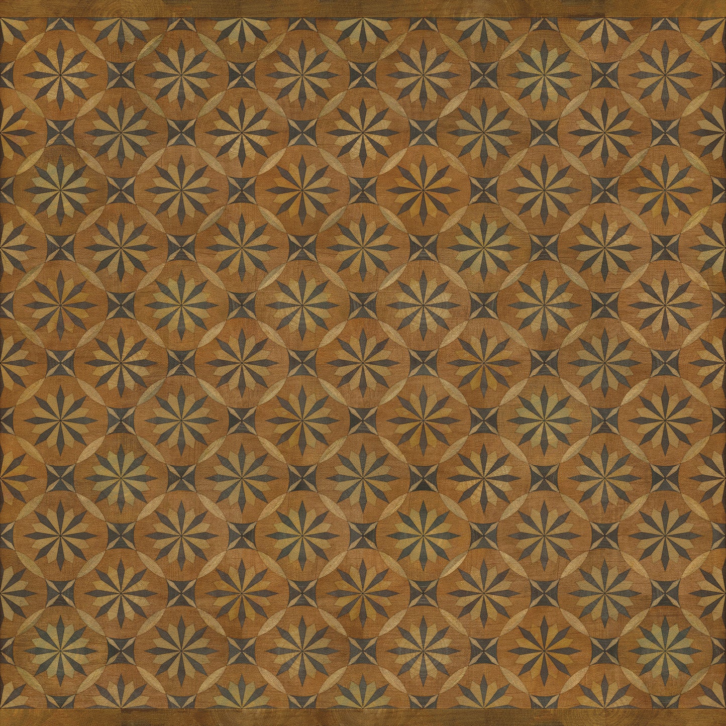 Vintage Vinyl Rug - Roycrofter - Art and Life