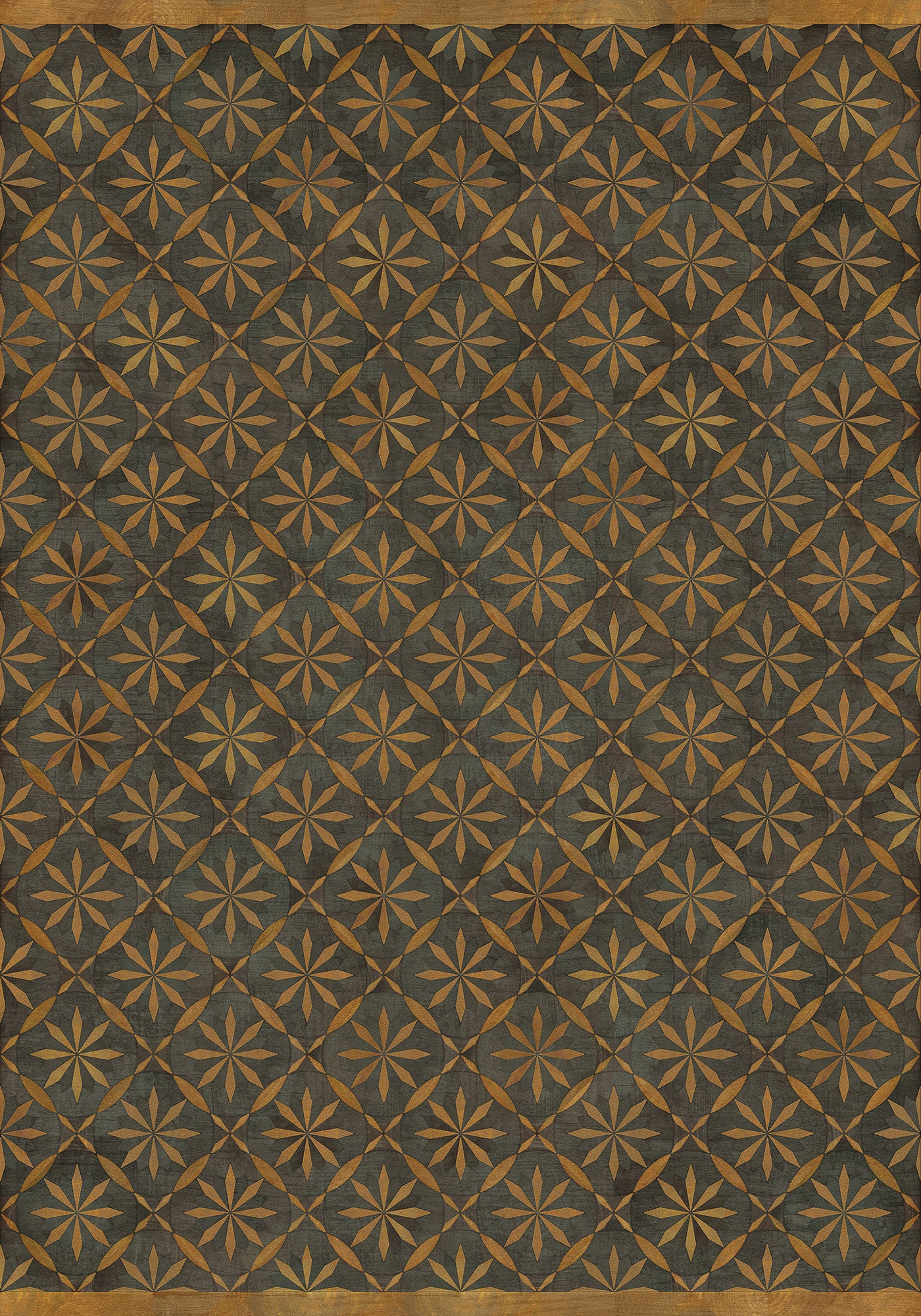 Vintage Vinyl Rug - Roycrofter - No Enemy but Himself
