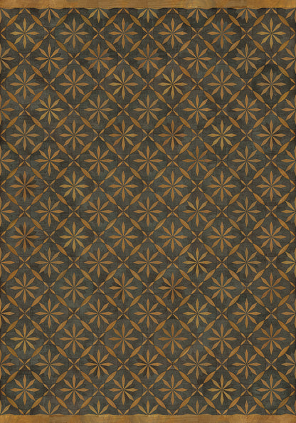 Vintage Vinyl Rug - Roycrofter - No Enemy but Himself