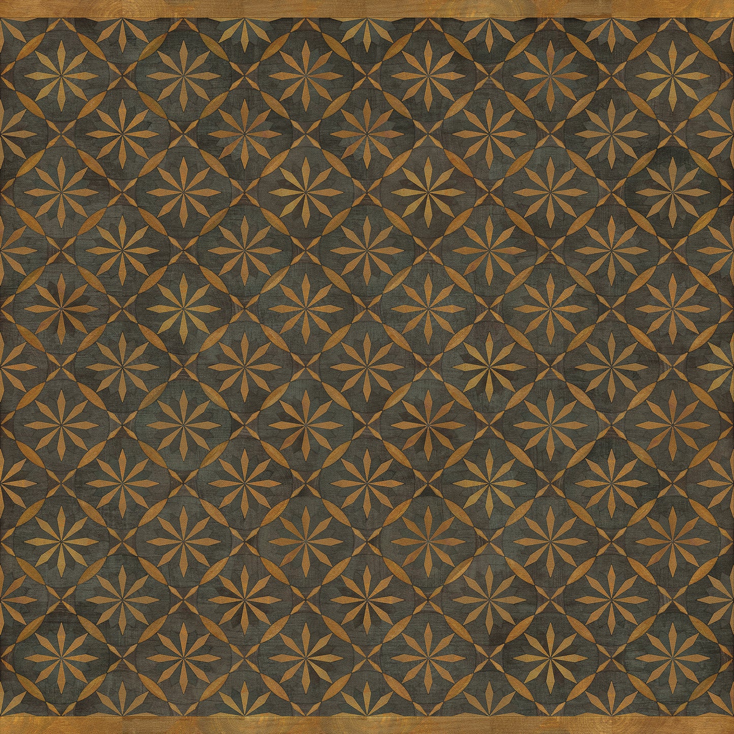 Vintage Vinyl Rug - Roycrofter - No Enemy but Himself