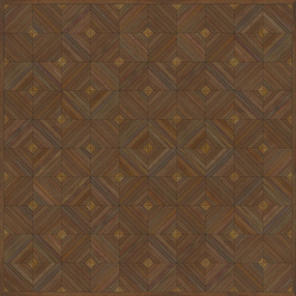 Vintage Vinyl Rug - School of Thought - A Proper Study