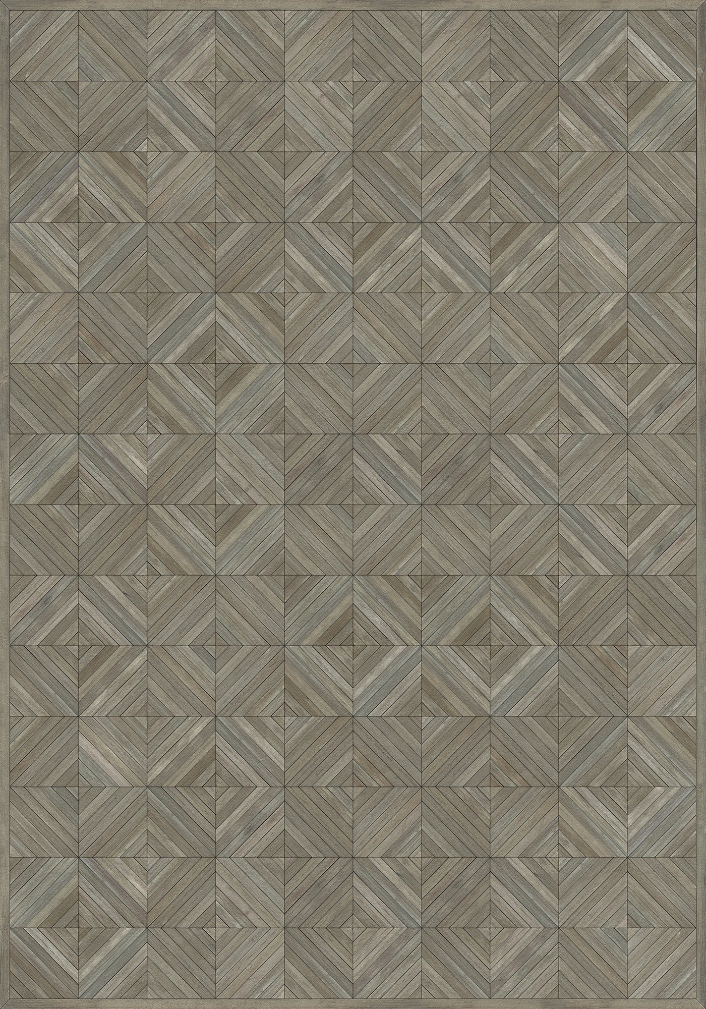 Vintage Vinyl Rug - School of Thought - Applying Thought