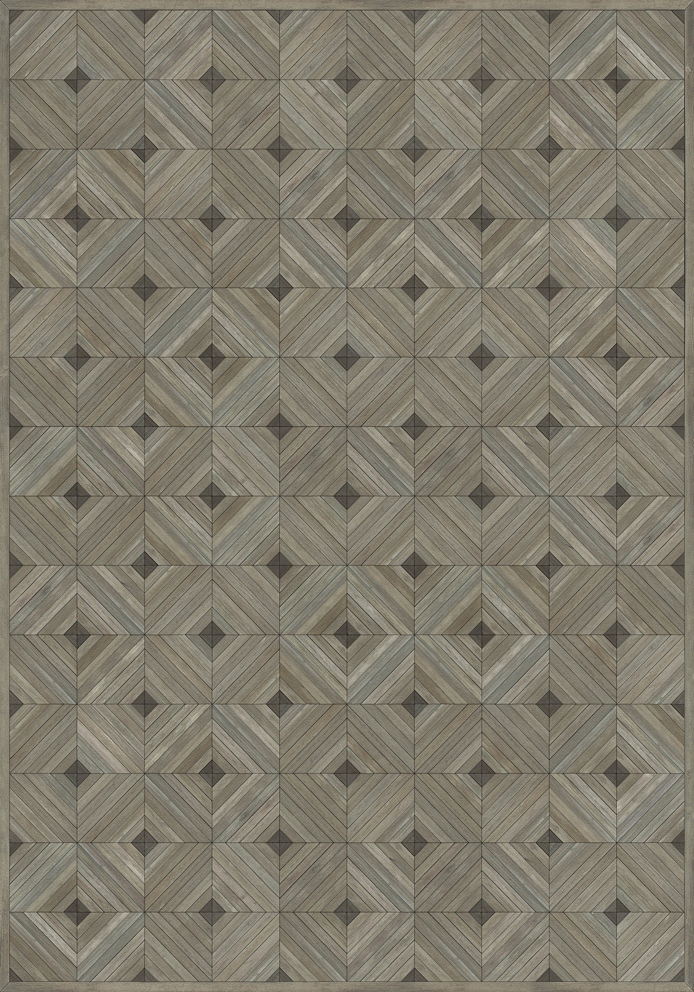 Vintage Vinyl Rug - School of Thought - Bright Idea