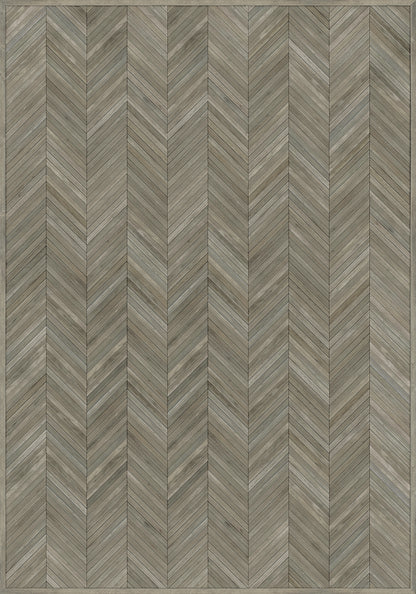 Vintage Vinyl Rug - The Legacy - In the Track of the Book Worm