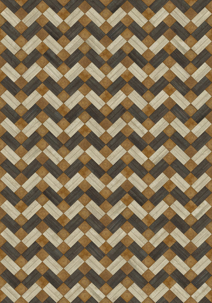 Vintage Vinyl Rug - Woodson - Lethaby