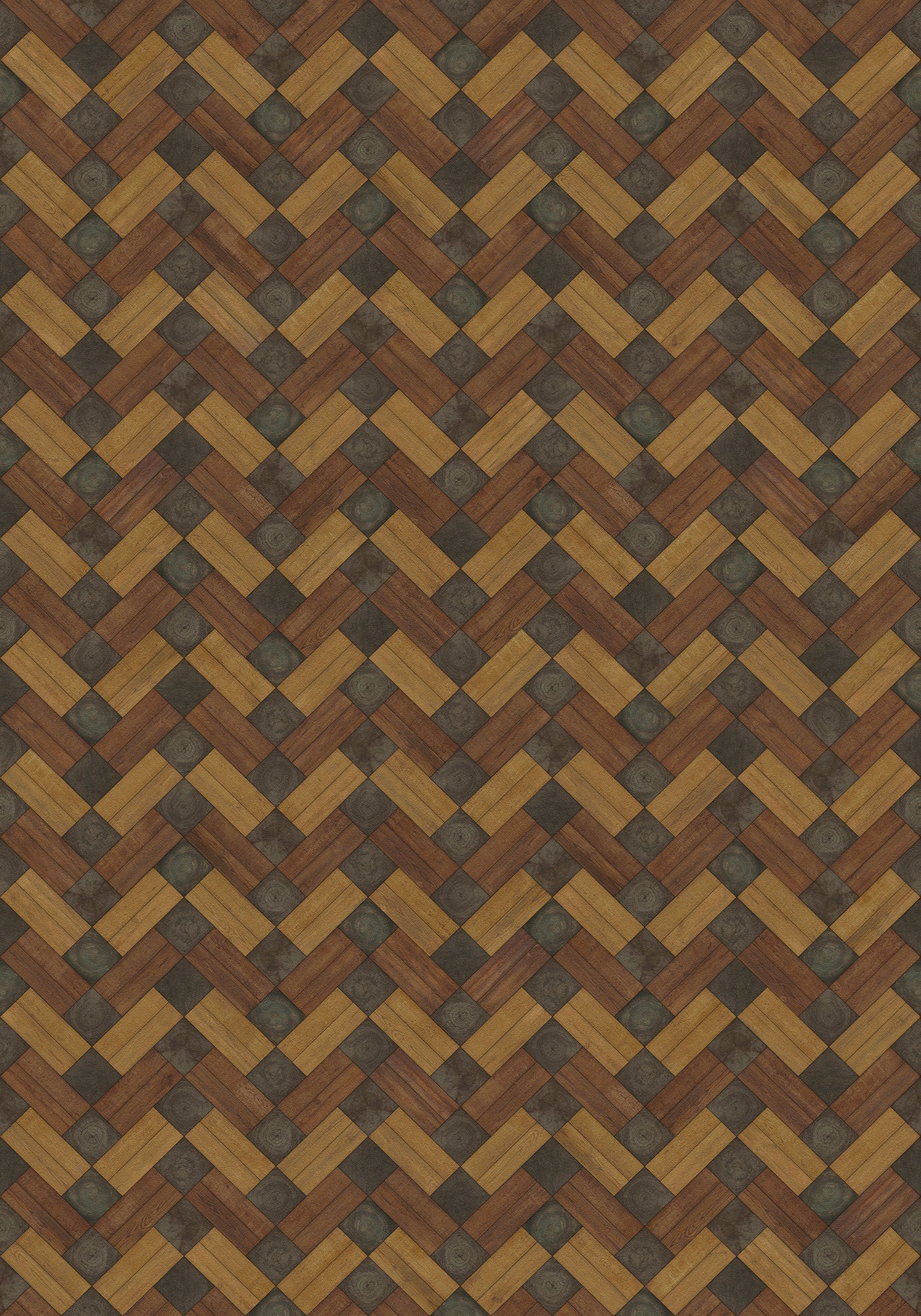 Vintage Vinyl Rug - Woodson - Maybeck