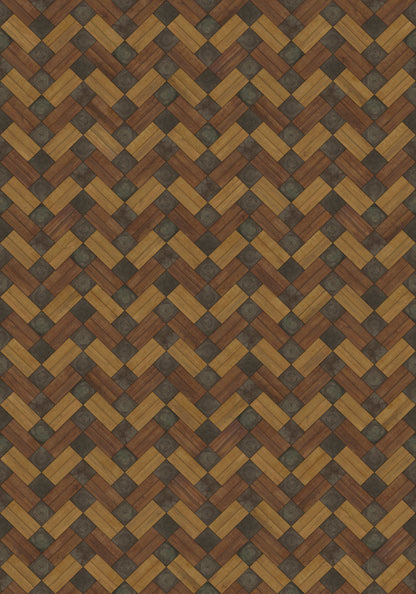 Vintage Vinyl Rug - Woodson - Maybeck