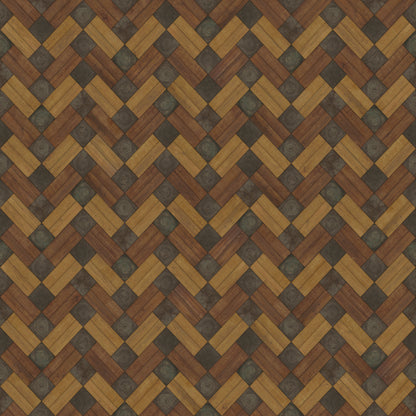 Vintage Vinyl Rug - Woodson - Maybeck