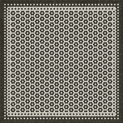 Vintage Vinyl Rug - Mosaic C - Catherine Street