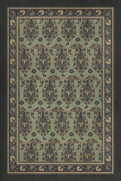 Vintage Vinyl Rug - Kintala - Dariav