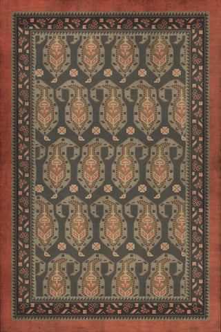 Vintage Vinyl Rug - Kintala - Drabarni
