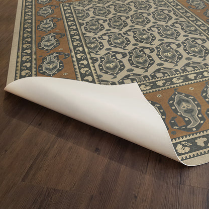 Vintage Vinyl Rug - Kintala - Frumos