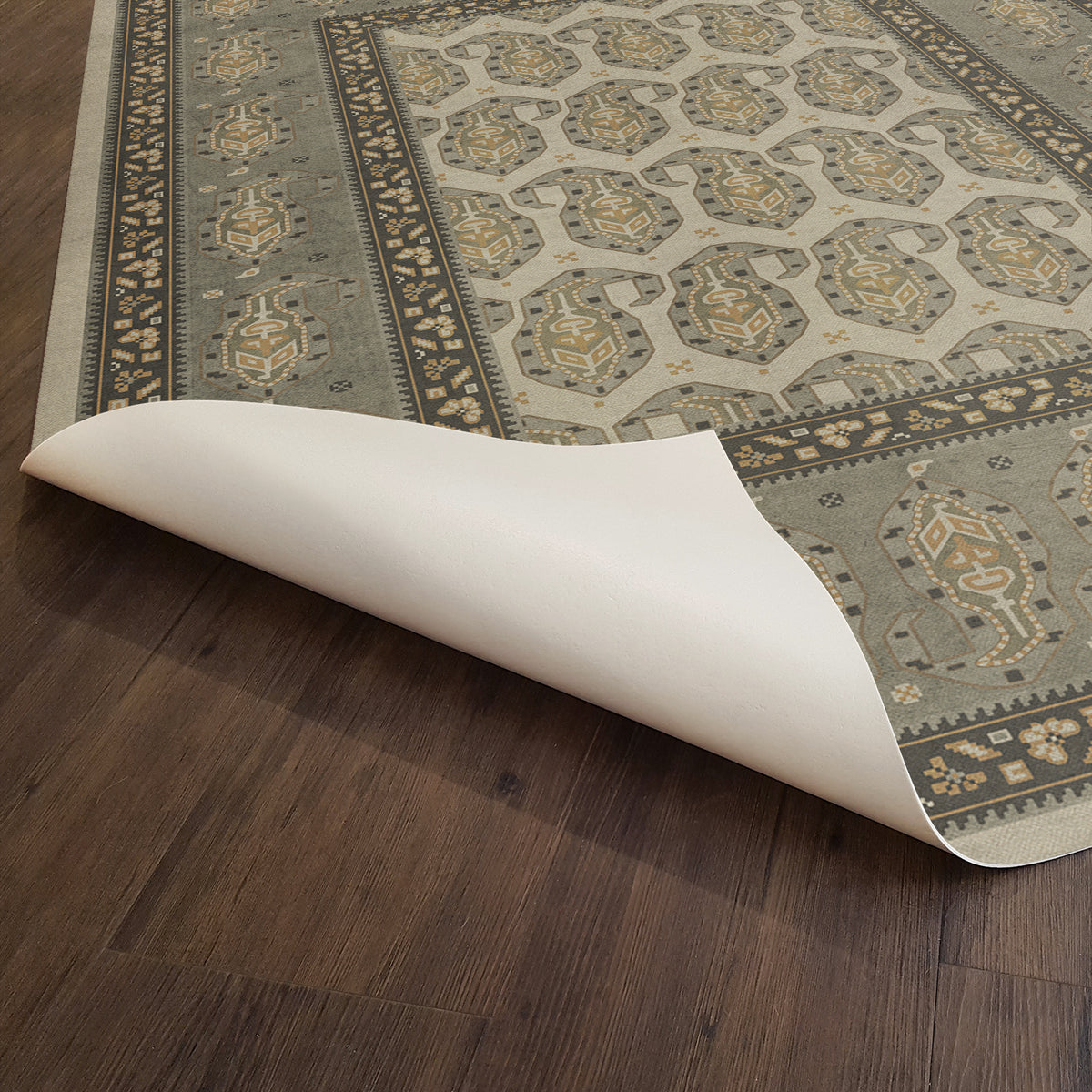 Vintage Vinyl Rug - Kintala - Gliabno