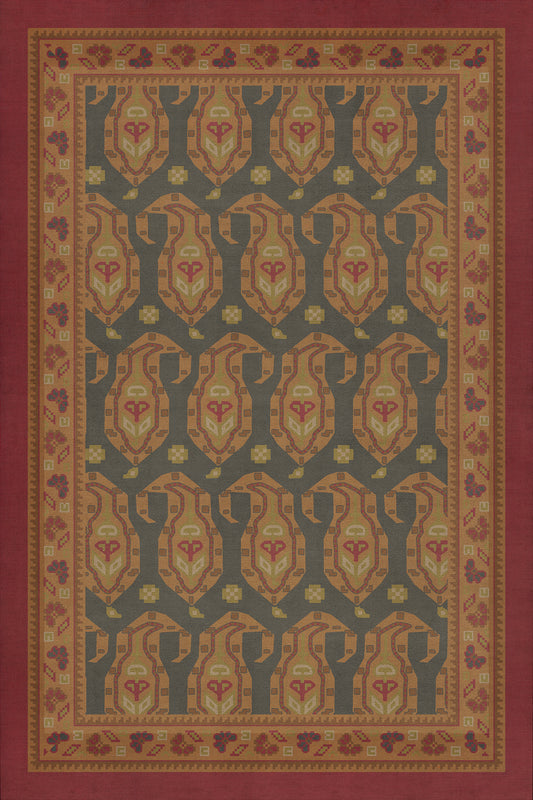 Vintage Vinyl Rug - Kintala - Lolo