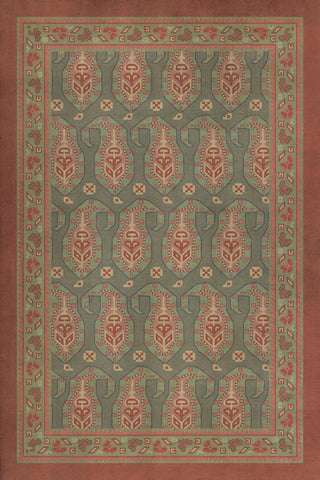 Vintage Vinyl Rug - Kintala - Mora