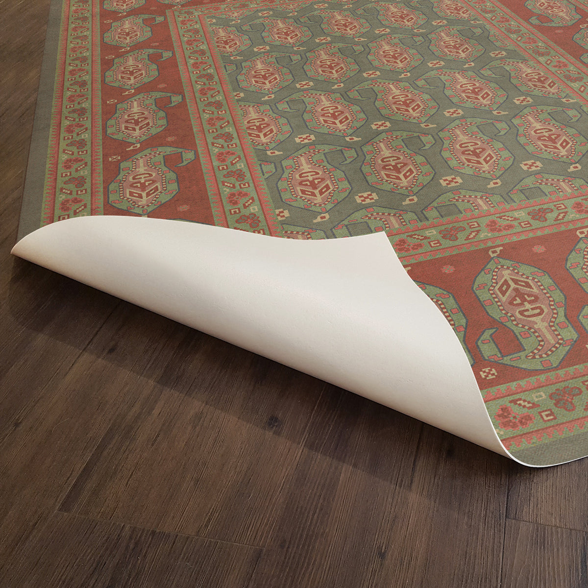 Vintage Vinyl Rug - Kintala - Mora