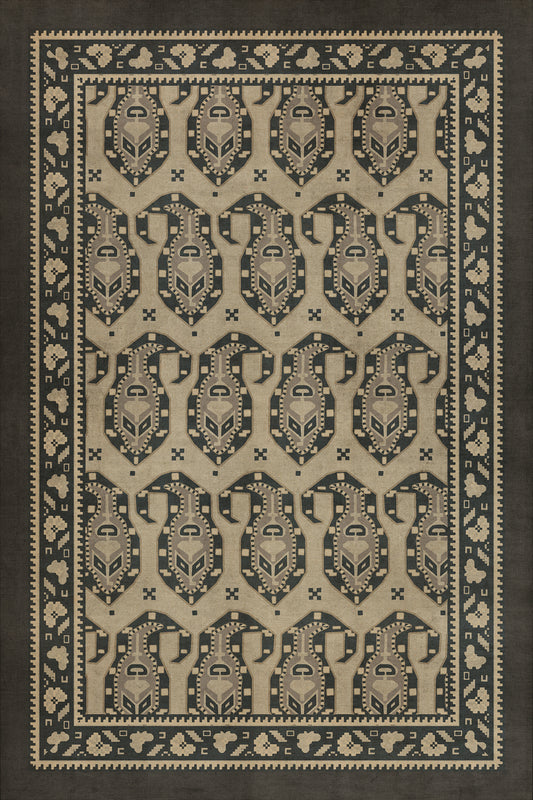 Vintage Vinyl Rug - Kintala - Spiuni