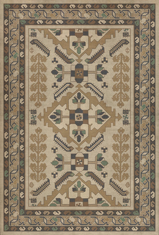 Vintage Vinyl Rug - Hamadan - Babayani