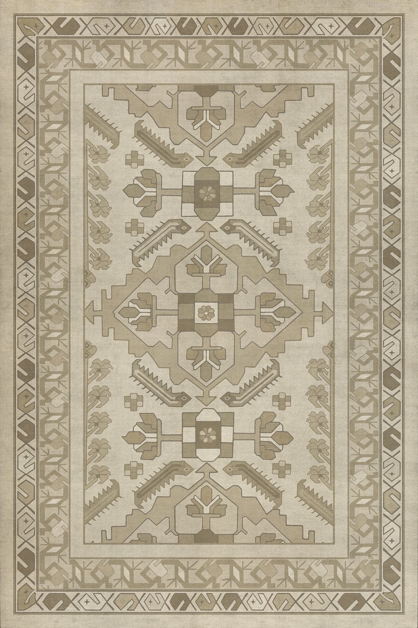 Vintage Vinyl Rug - Hamadan - Yasmin