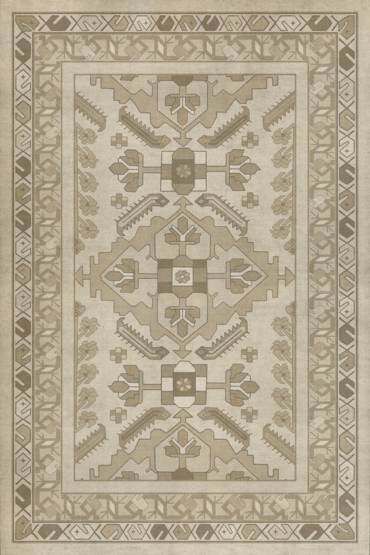 Vintage Vinyl Rug - Hamadan - Yasmin