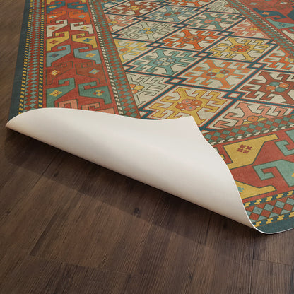 Vintage Vinyl Rug - Daghestan - Raduga