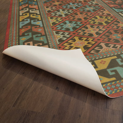 Vintage Vinyl Rug - Daghestan - Vedma