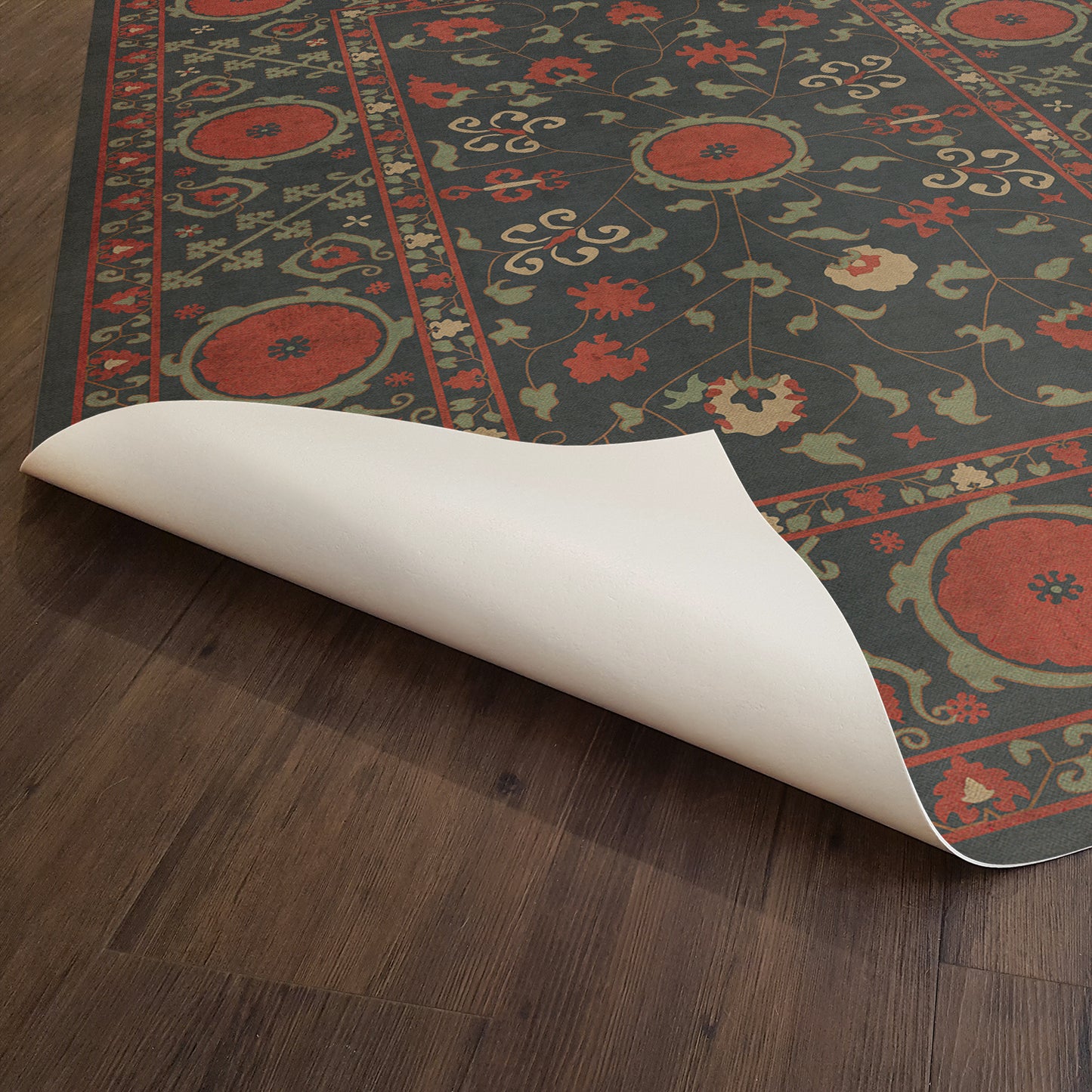 Vintage Vinyl Rug - Samarkand - Anora