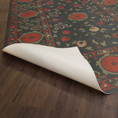Vintage Vinyl Rug - Samarkand - Anora