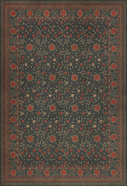 Vintage Vinyl Rug - Samarkand - Anora