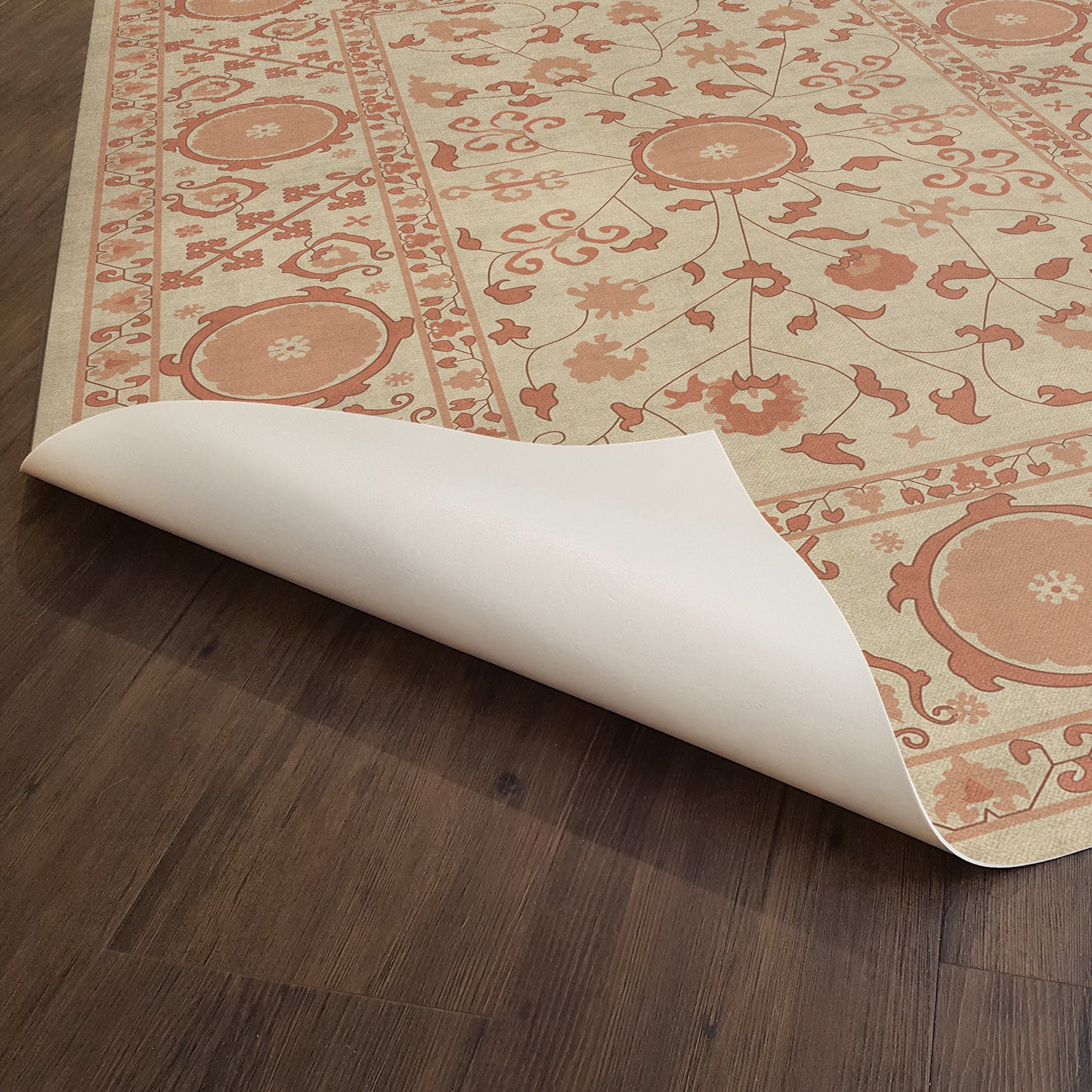 Vintage Vinyl Rug - Samarkand - Gazal