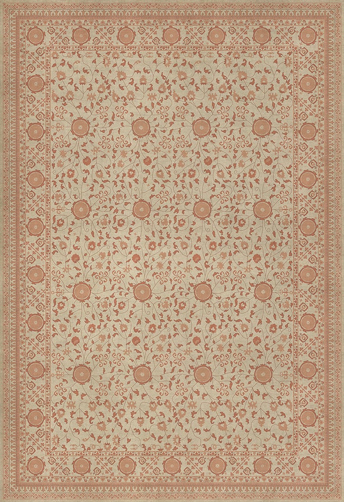 Vintage Vinyl Rug - Samarkand - Gazal