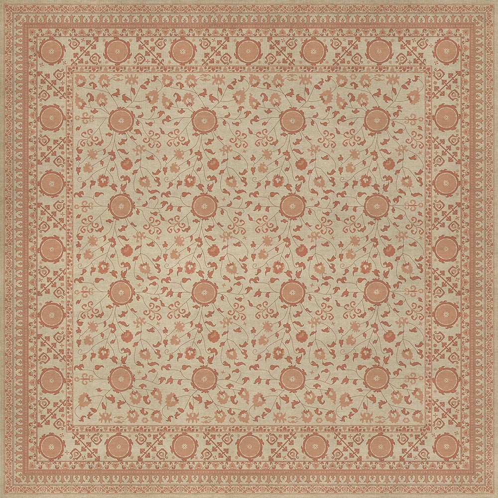 Vintage Vinyl Rug - Samarkand - Gazal