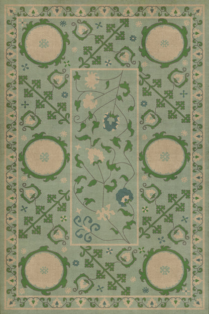 Vintage Vinyl Rug - Samarkand - Jonona