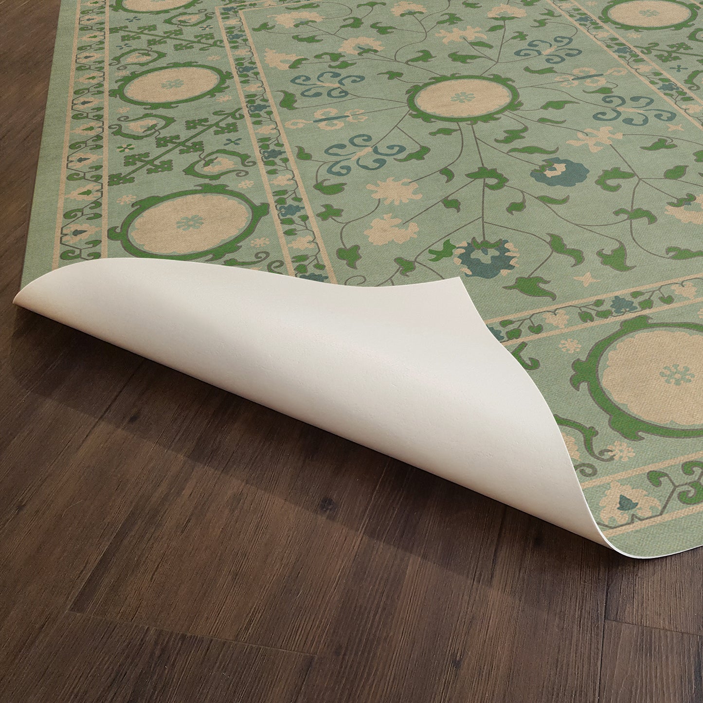 Vintage Vinyl Rug - Samarkand - Jonona