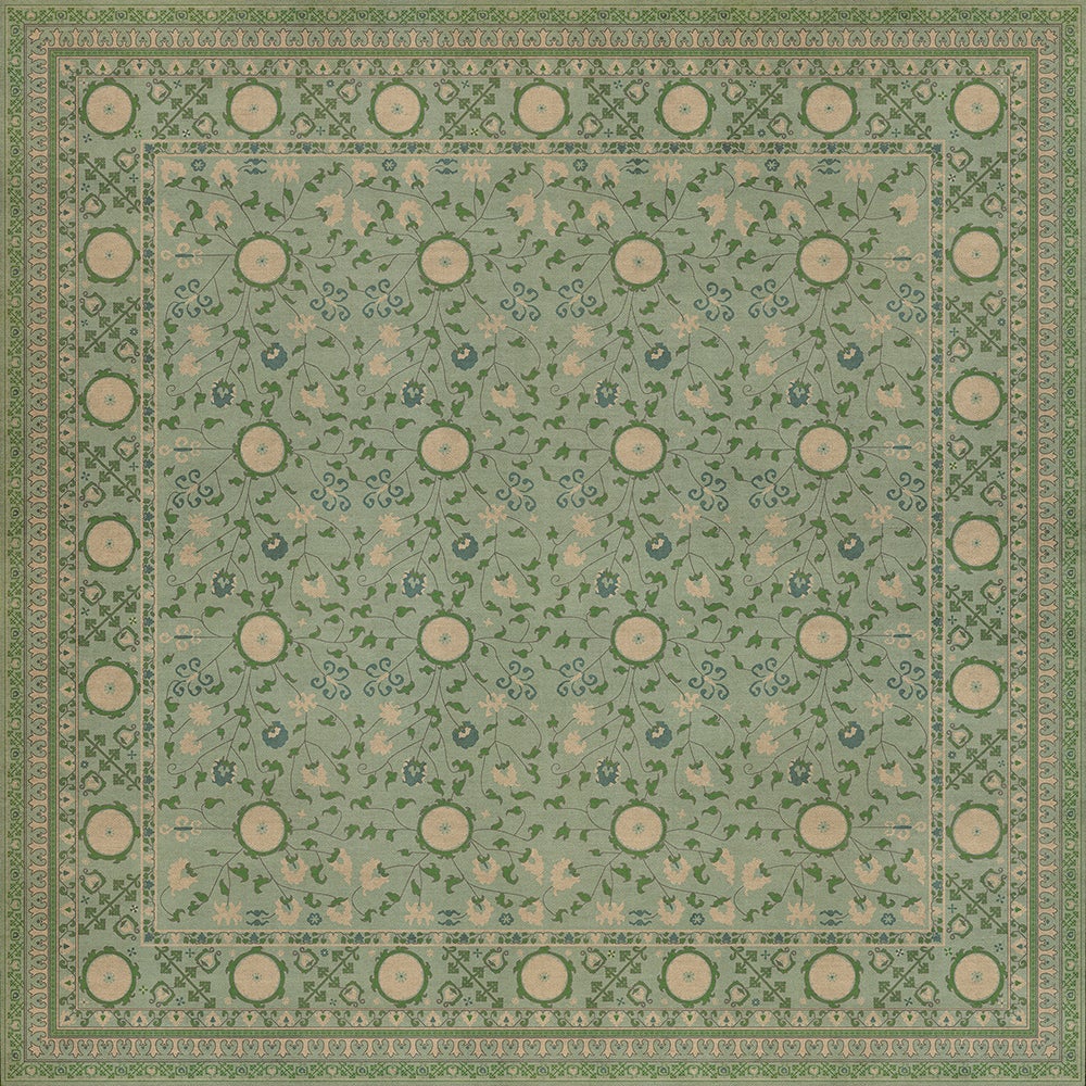 Vintage Vinyl Rug - Samarkand - Jonona