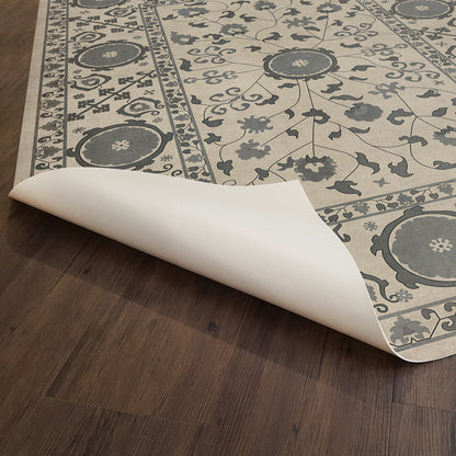 Vintage Vinyl Rug - Samarkand - Kul Rang