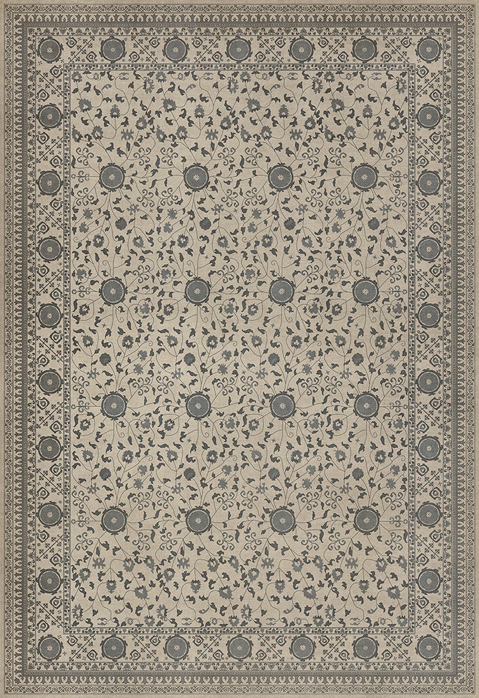 Vintage Vinyl Rug - Samarkand - Kul Rang