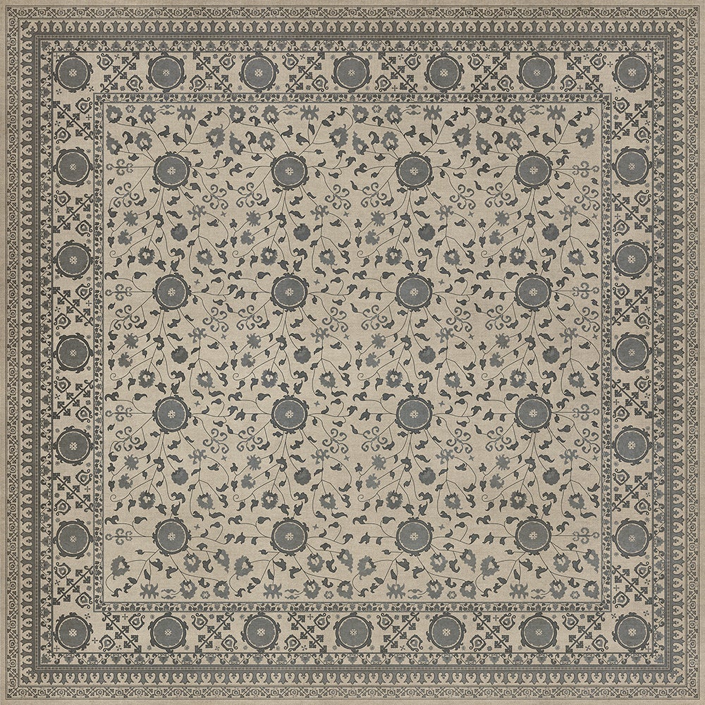 Vintage Vinyl Rug - Samarkand - Kul Rang