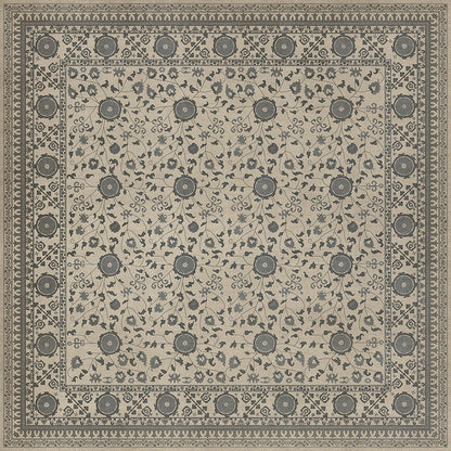 Vintage Vinyl Rug - Samarkand - Kul Rang