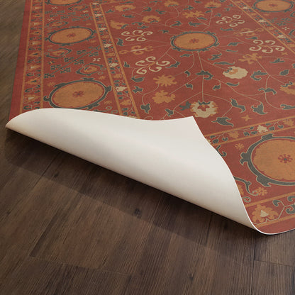 Vintage Vinyl Rug - Samarkand - Lola