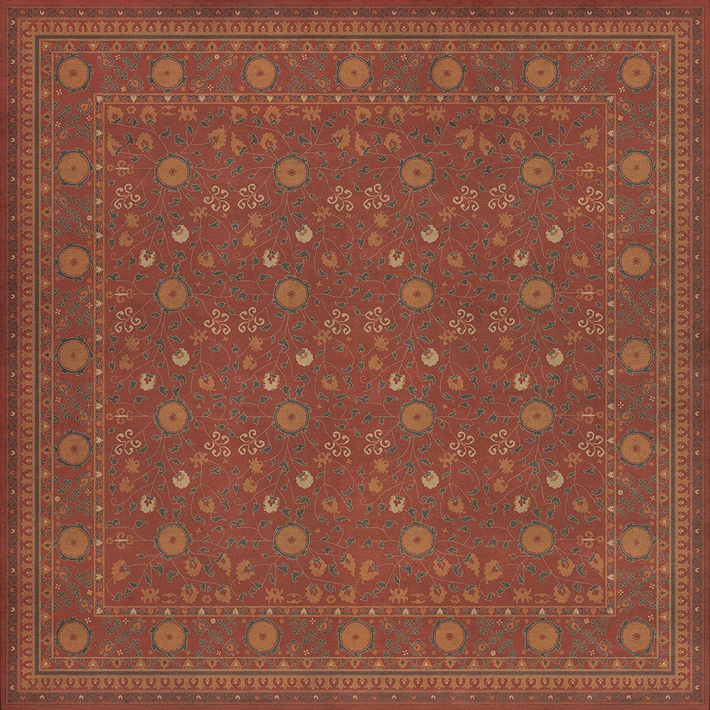 Vintage Vinyl Rug - Samarkand - Lola