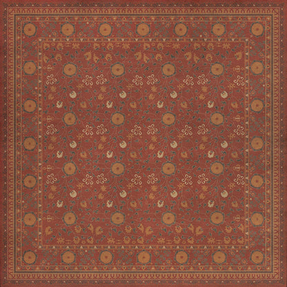 Vintage Vinyl Rug - Samarkand - Lola