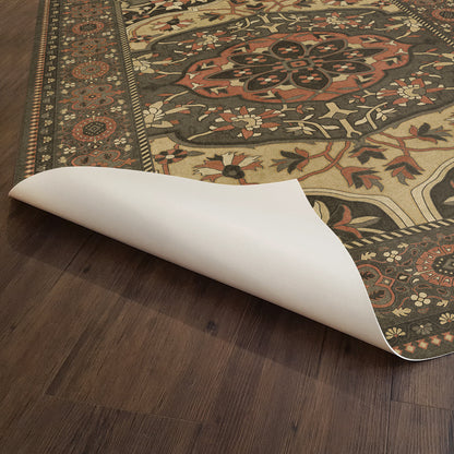 Vintage Vinyl Rug - Farahan - Azar