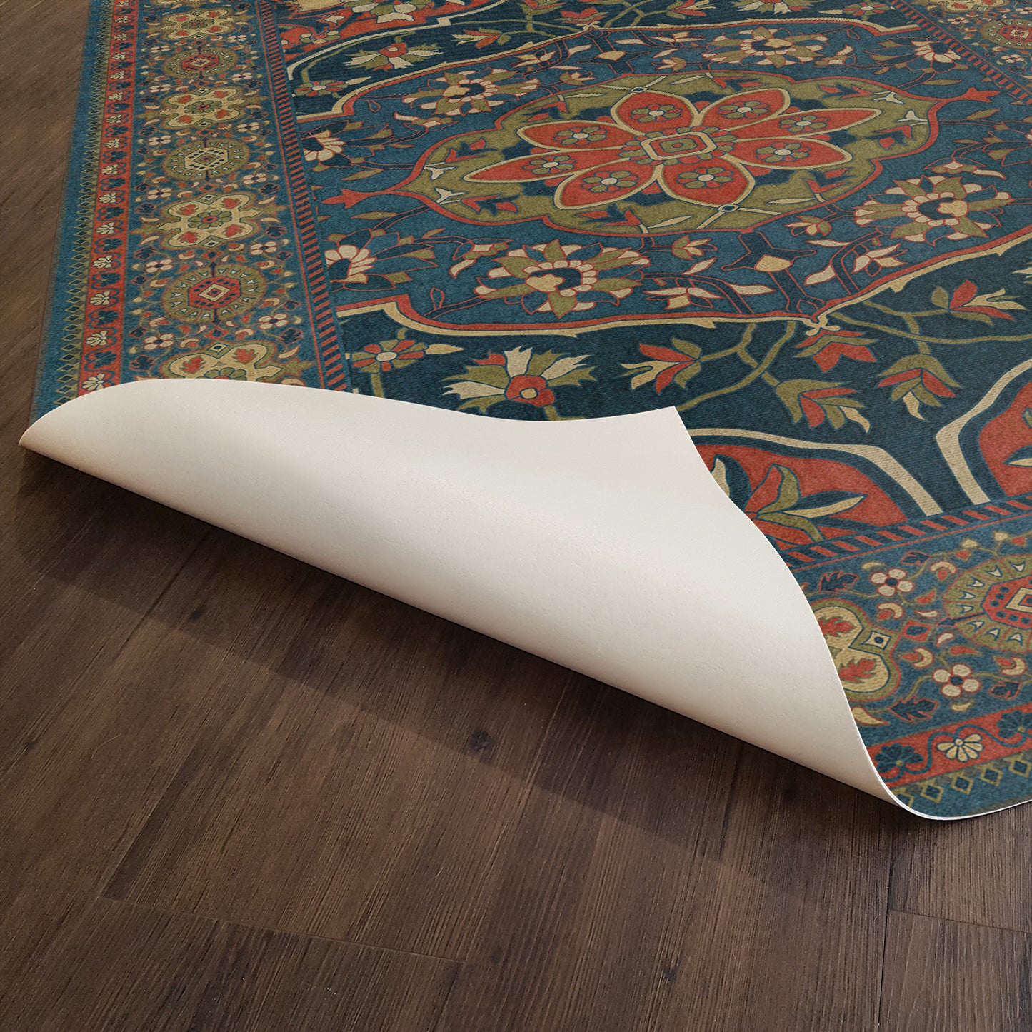 Vintage Vinyl Rug - Farahan - Delara