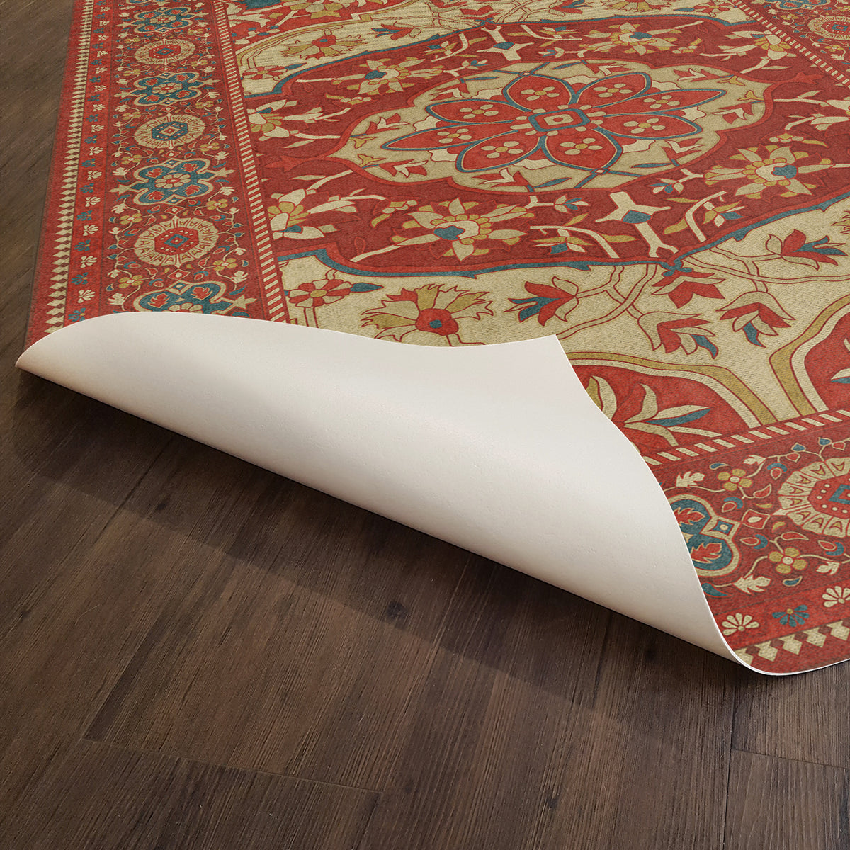Vintage Vinyl Rug - Farahan - Firdaus