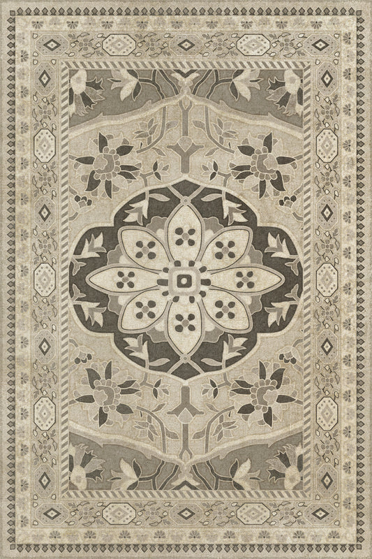Vintage Vinyl Rug - Farahan - Mahtab
