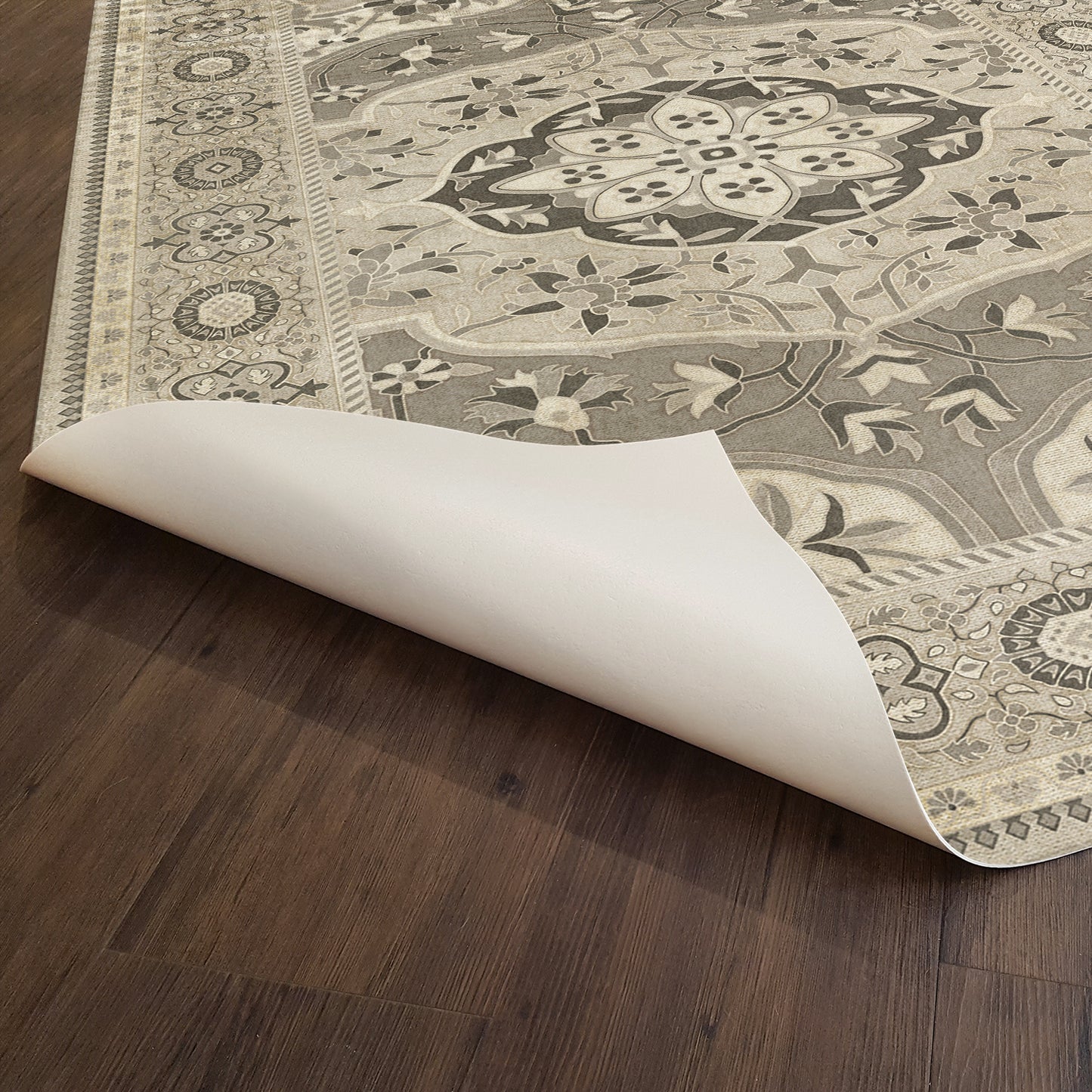 Vintage Vinyl Rug - Farahan - Mahtab
