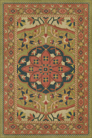 Vintage Vinyl Rug - Farahan - Mehr