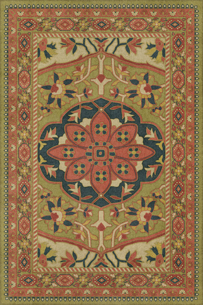 Vintage Vinyl Rug - Farahan - Mehr
