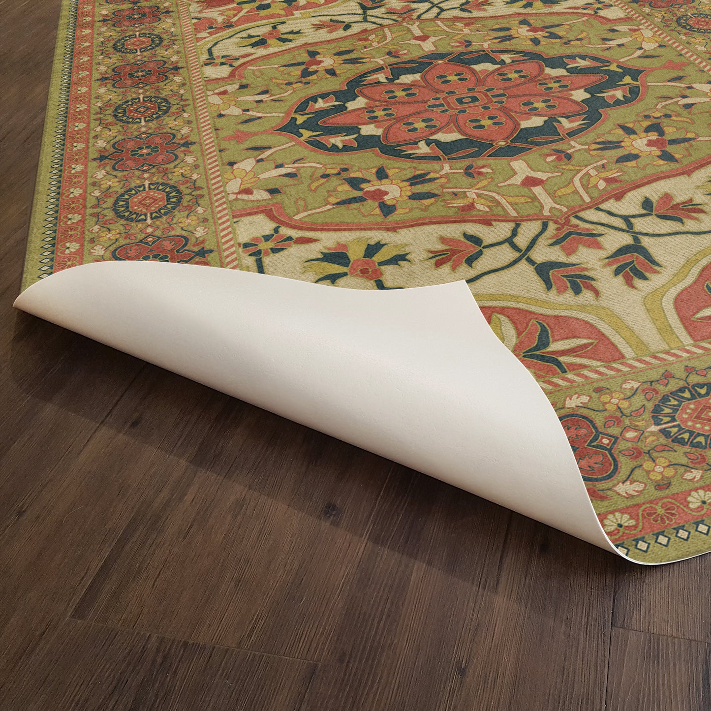 Vintage Vinyl Rug - Farahan - Mehr